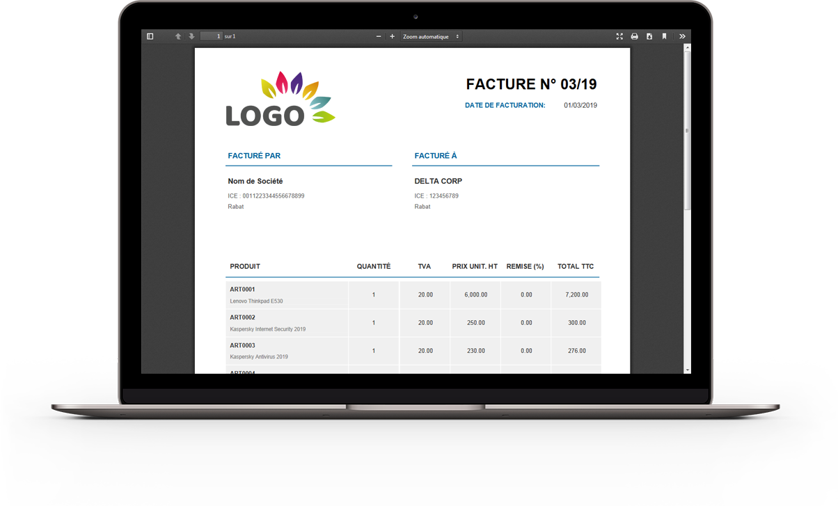 Delta Factures, 1er logiciel de facturation gratuit au Maroc